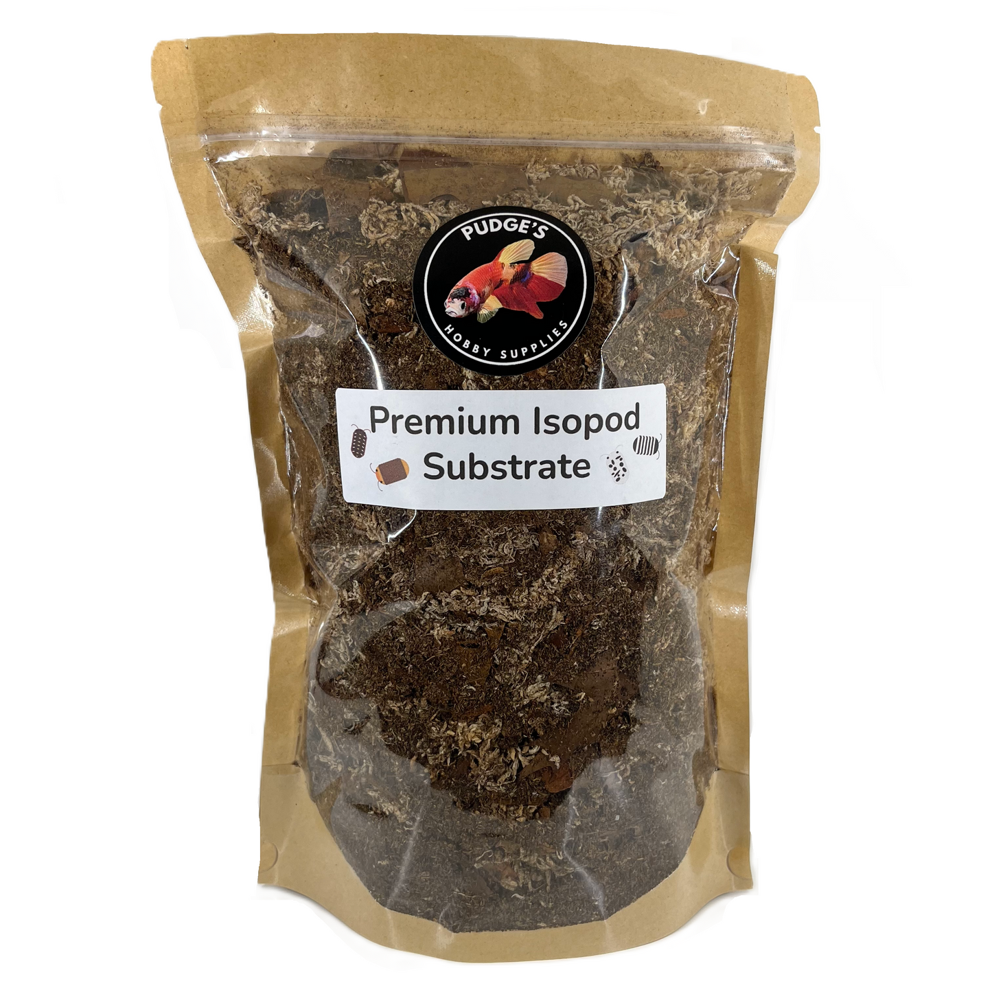 Pudge's Premium Isopod Substrate